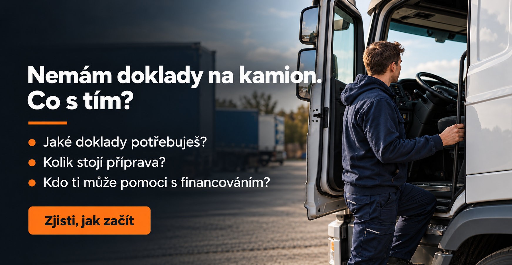 Nemám doklady na kamion. Co s tím?